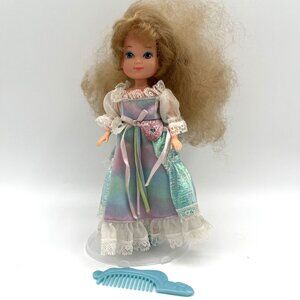 Lady Lovely Locks MAIDEN FAIRHAIR Fair Hair Doll‎ Mattel Vintage W/comb dress